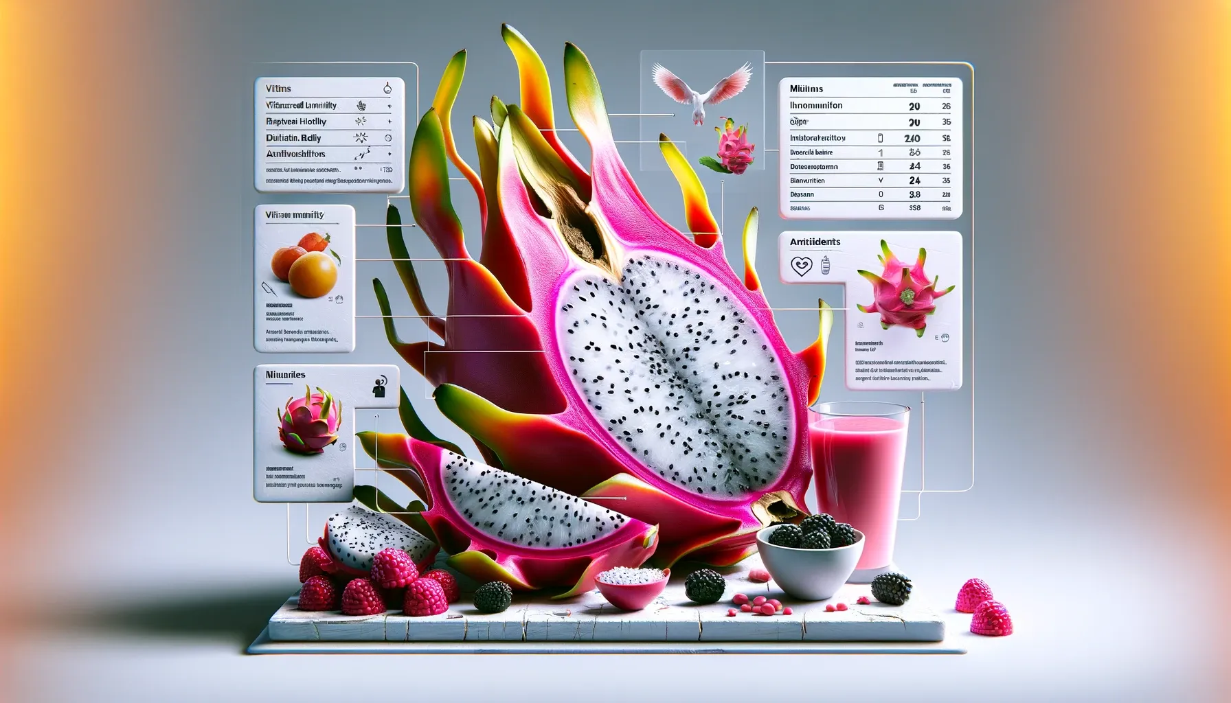 A new perspective on dragon fruit powder: Ten creative applications revealed