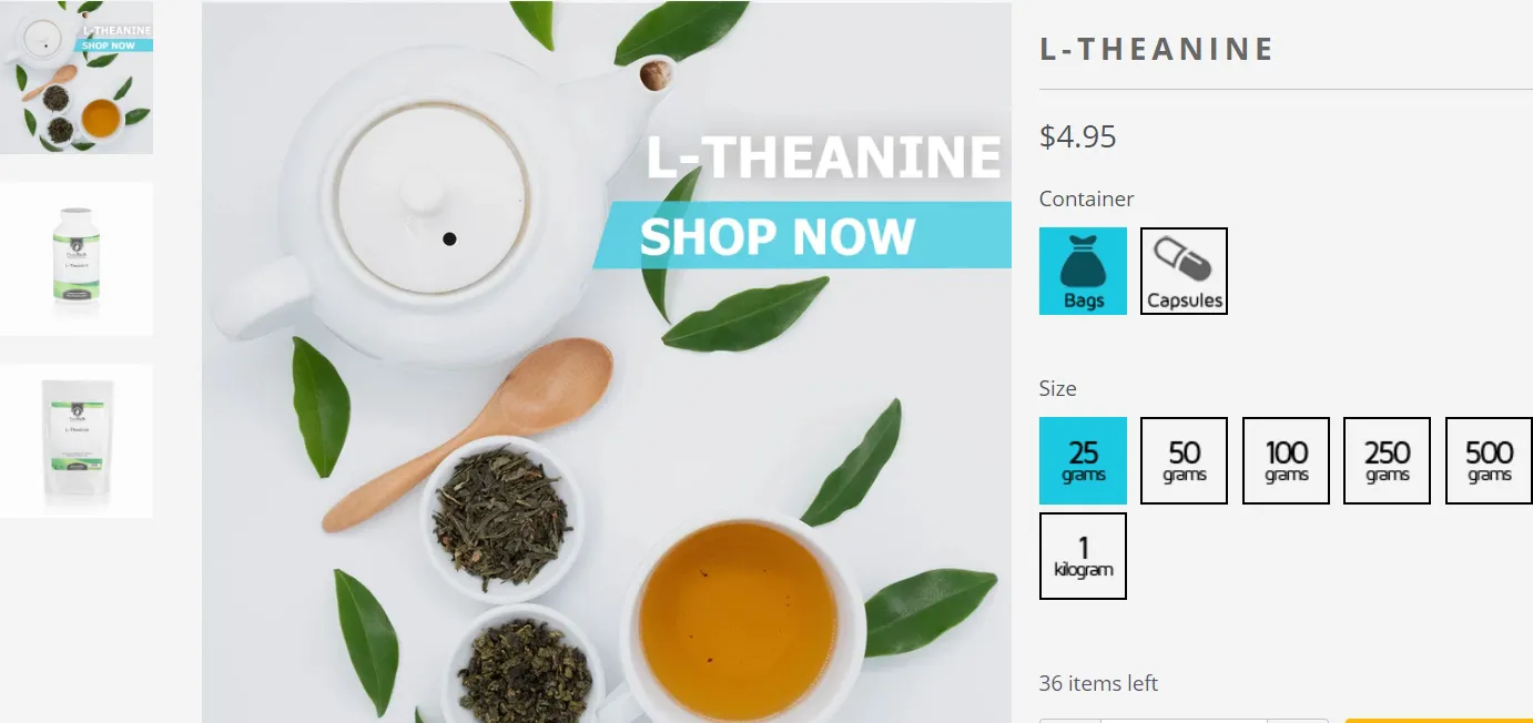 L-theanine powder L-theanine powder