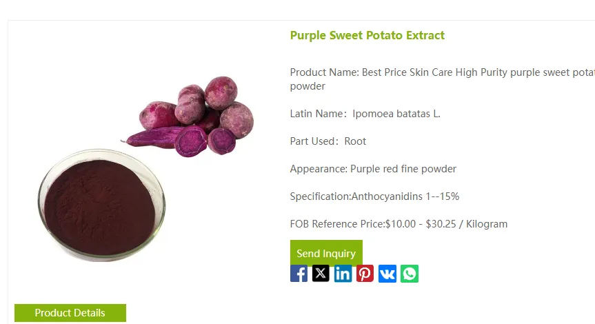 Purple Sweet Potato Extract Purple Sweet Potato Extract
