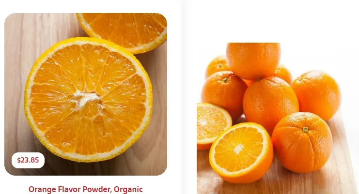 Orange Flavor Powder