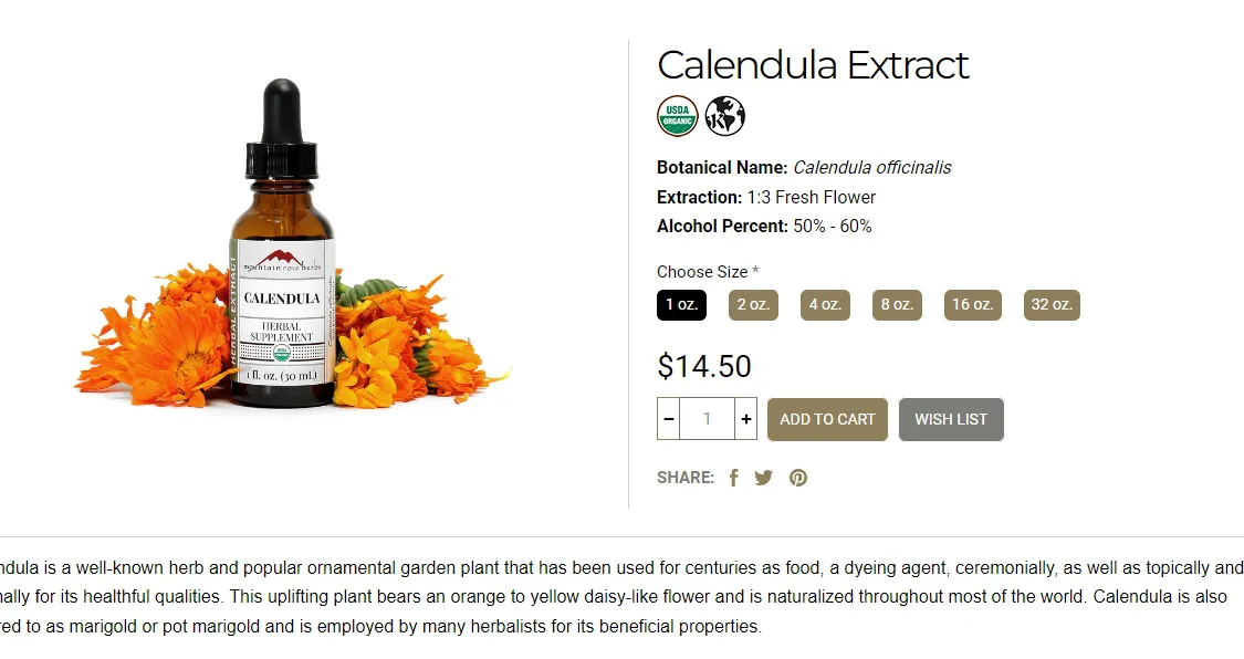 Calendula Extract Calendula Extract