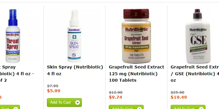 Grapefruit Seed Extract